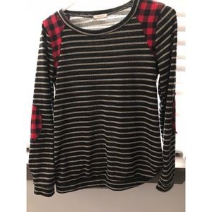 Long Sleeve Patch Shirt